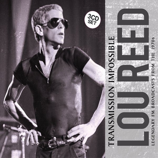 LOU REED TRANSMISSION IMPOSSIBLE (3CD) COMPACT DISC - 3 CD BOX SET - punk to funk heaven