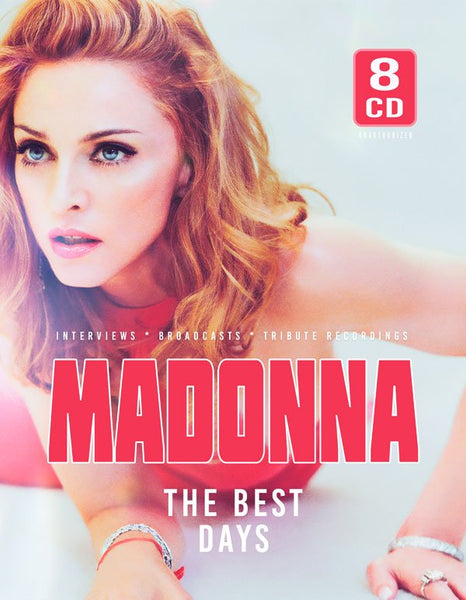 MADONNA THE BEST DAYS (8 - CD - SET) COMPACT DISC BOX SET - punk to funk heaven