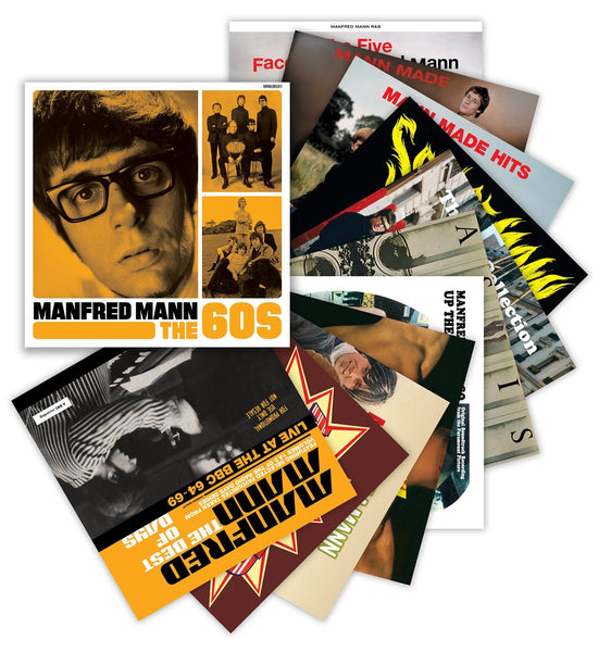 MANFRED MANN - THE SIXTIES (11CD) by MANFRED MANN Compact Disc Box Set MM60BOX1 - punk to funk heaven