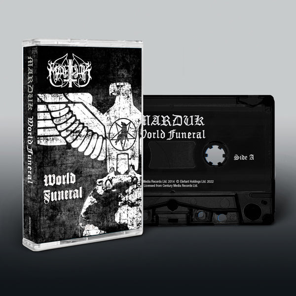 MARDUK WORLD FUNERAL MUSIC CASSETTE - punk to funk heaven