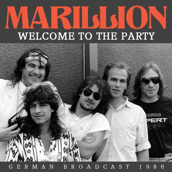 MARILLION WELCOME TO THE PARTY COMPACT DISC - punk to funk heaven