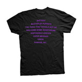 MASTER OF PUPPETS TRACKS by METALLICA T-Shirt - punk to funk heaven