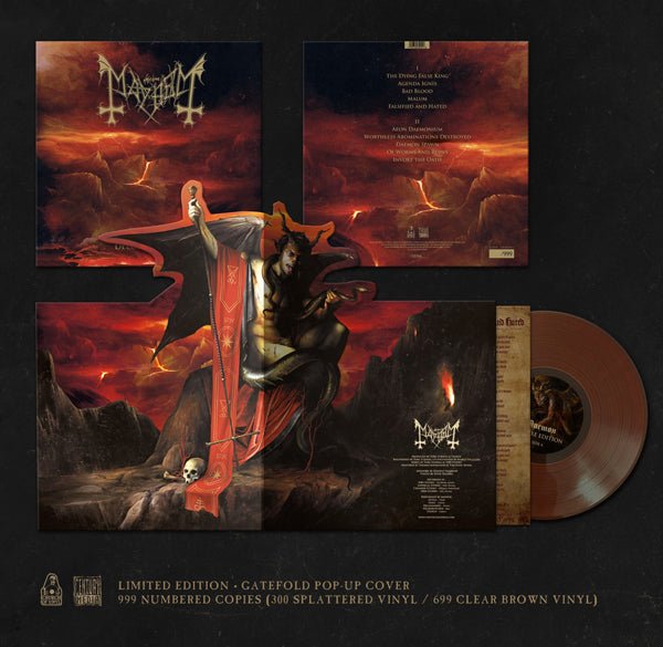 MAYHEM DAEMON (GATEFOLD POP UP SLEEVE) VINYL LP - punk to funk heaven