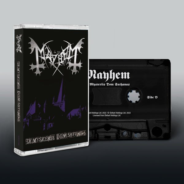 MAYHEM DE MYSTERIES DOM SATHANAS MUSIC CASSETTE - punk to funk heaven