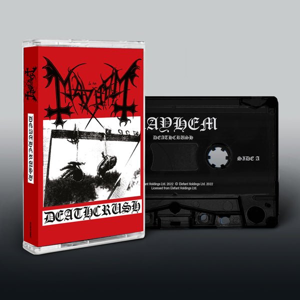 MAYHEM DEATHCRUSH MUSIC CASSETTE BOBV976MC - punk to funk heaven