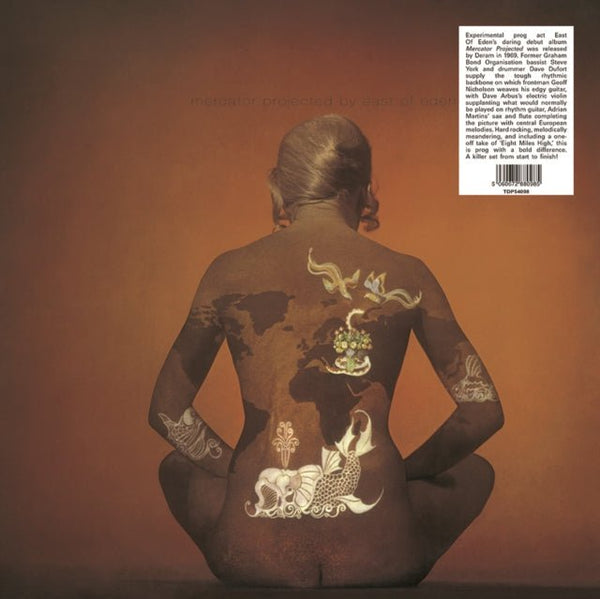 Mercator Projected Artist EAST OF EDEN Format:LP Label:TRADING PLACES - punk to funk heaven