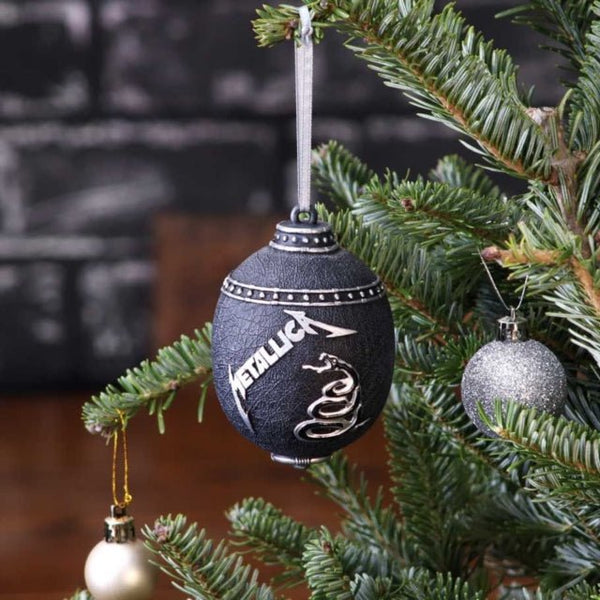 Metallica - Black Album Hanging Ornament 10Cm - punk to funk heaven
