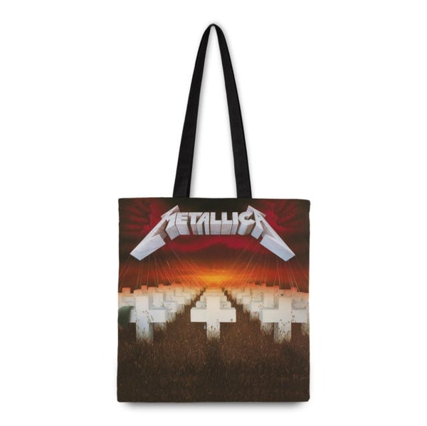 Metallica Master Of Puppets Cotton Tote Bag - punk to funk heaven