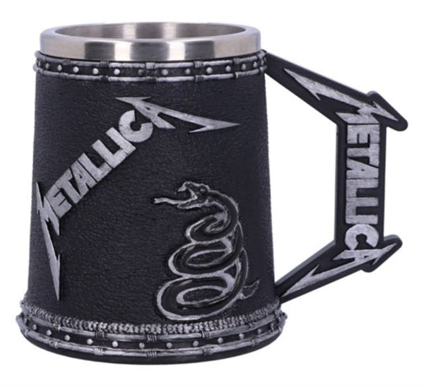 Metallica - The Black Album Tankard 15.5cm - punk to funk heaven