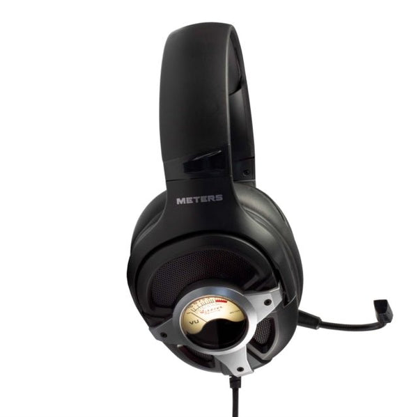 Meters Level Up Silver Wired Gaming Headphones - punk to funk heaven