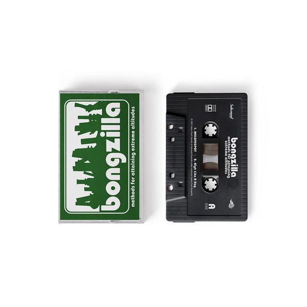 METHODS FOR ATTAINING EXTREME ALTITUDES by BONGZILLA Music Cassette HPS216MC - punk to funk heaven