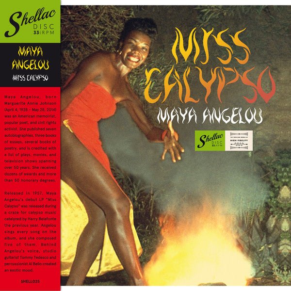 Miss Calypso Artist Maya Angelou Format:Vinyl / 12" Album - punk to funk heaven