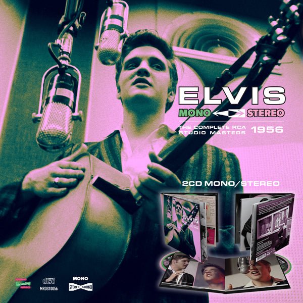 MONO TO STEREO – THE COMPLETE RCA STUDIO MASTERS 1956 (DELUXE 2CD DIGIBOOK) by ELVIS PRESLEY Compact Disc Book MRDS10056 - punk to funk heaven