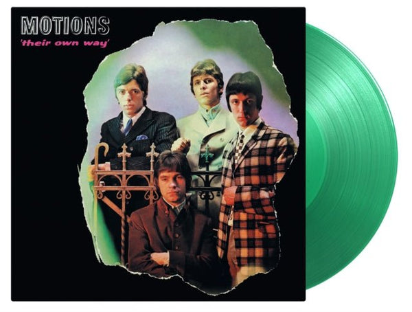 MOTIONS THEIR OWN WAY (COLOURED) VINYL LP Item no. :MOVLP3130C - punk to funk heaven