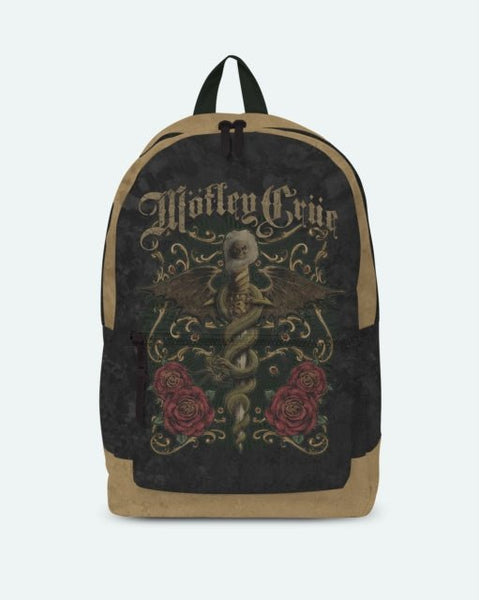 Motley Crue Roses Classic Rucksack tock sax - punk to funk heaven
