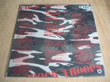 cock sparrer shock troops 2016 re issue pirate press grey vinyl lp mint unplayed