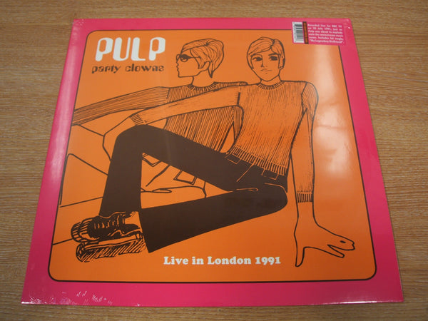 Pulp Party Clowns Live  2012 uk Vinyl Lp 180 gram