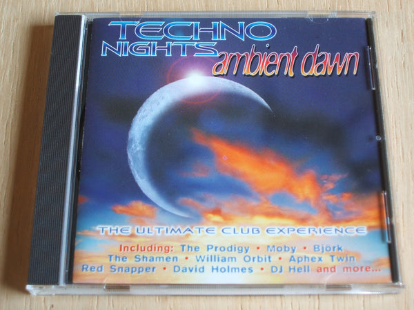 various artists Techno Nights Ambient Dawn  double compact disc album