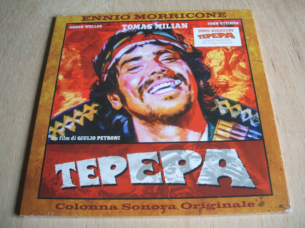 ennio morricone tepepa 2016 italian Reissue coloured Vinyl Lp Mint Sealed