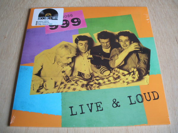 999 live & loud Rsd 2017 Ltd /1000 Coloured 180g Vinyl Lp