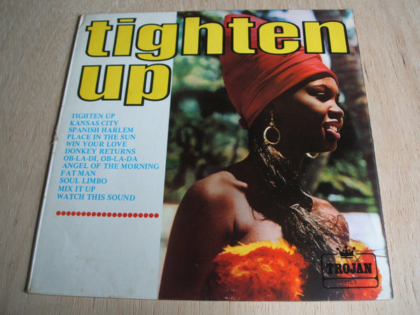 tighten up original 1969 uk trojan label issue 12" vinyl lp