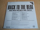 back to the beat rare breed rhythm & soul 1956-62 outa sight vinyl lp