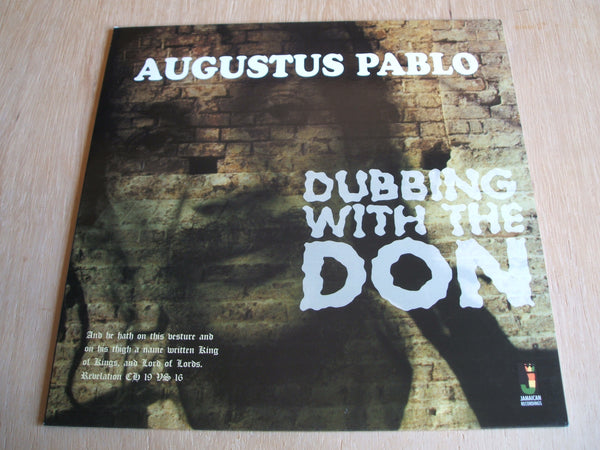 augustus pablo Dubbing With The Don 2001 jamaican recordings vinyl lp