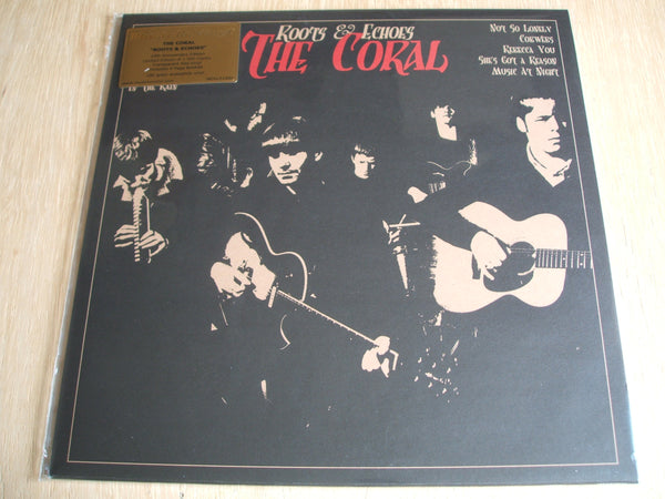 THE CORAL - 10th anniversary of Roots & Echoes transparent red vinyl lp