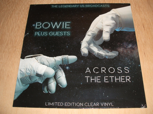 david bowie Across The Ether The Legendary Us Brodcasts clear vinyl lp