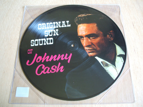 the original sun sound of johnny cash 12" Vinyl picture disc Lp