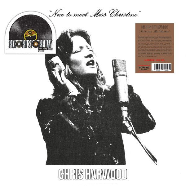 Nice to Meet Miss Christine Artist Chris Harwood Format:Vinyl / 12" Album Label:Bonfire Records Catalogue No:BONF012 - punk to funk heaven