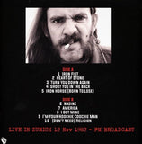 No Sleep In Switzerland (Live In Zurich 12 Nov 1982 - Fm Broadcast Artist MOTORHEAD Format:LP Label:IRON FIST Catalogue No:LMM001 - punk to funk heaven