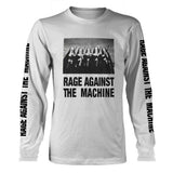NUNS AND GUNS by RAGE AGAINST THE MACHINE Long Sleeve Shirt - punk to funk heaven