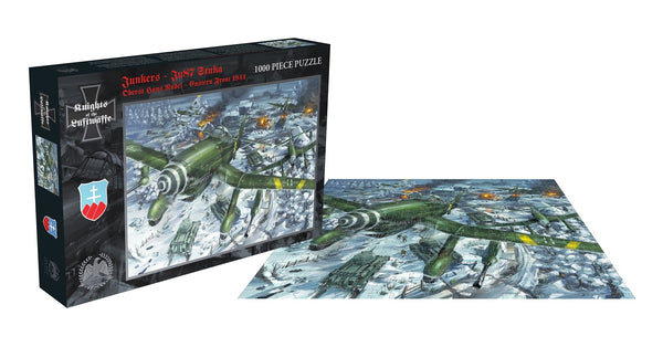 OBERST HANS RUDEL - EASTERN FRONT 1944 by JUNKERS - JU87 STUKA Puzzle 1000 piece BELL011PZT - punk to funk heaven