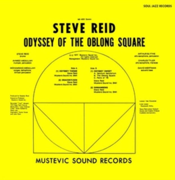 Odyssey of the Oblong Square Artist Steve Reid Format:Vinyl / 12" Album Coloured Vinyl Label:Soul Jazz Catalogue No:SJRLP514C - punk to funk heaven