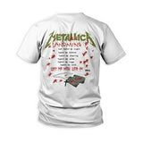 ONE LANDMINE by METALLICA T-Shirt, Front & Back Print - punk to funk heaven