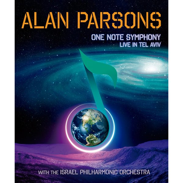 ONE NOTE SYMPHONY: LIVE IN TEL AVIV (BLU - RAY) by ALAN PARSONS Blu - Ray Disc FRBR1187 - punk to funk heaven