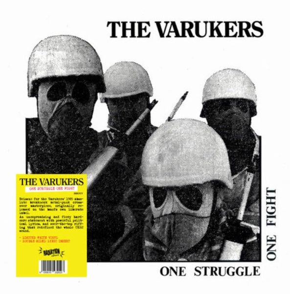 One Struggle One Fight (White Vinyl) Artist VARUKERS Format:LP Label:RADIATION REISSUES Catalogue No:RRS03CV - punk to funk heaven
