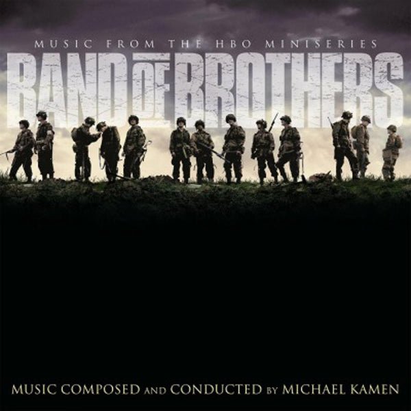 ORIGINAL SOUNDTRACK BAND OF BROTHERS (2LP SMOKE COLOURED) VINYL DOUBLE ALBUM - punk to funk heaven