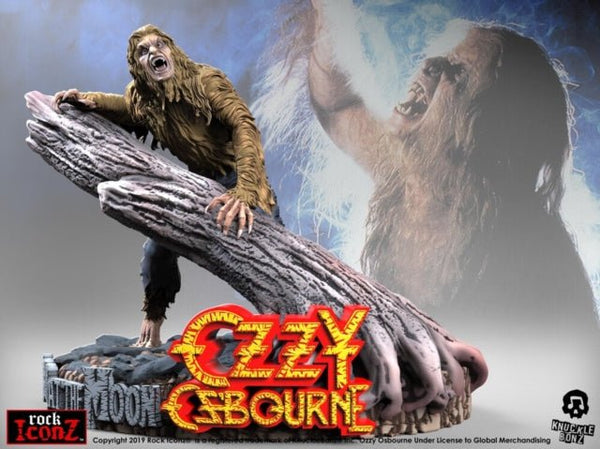 Ozzy Osbourne (Bark At The Moon) Rock Iconz Statue - punk to funk heaven