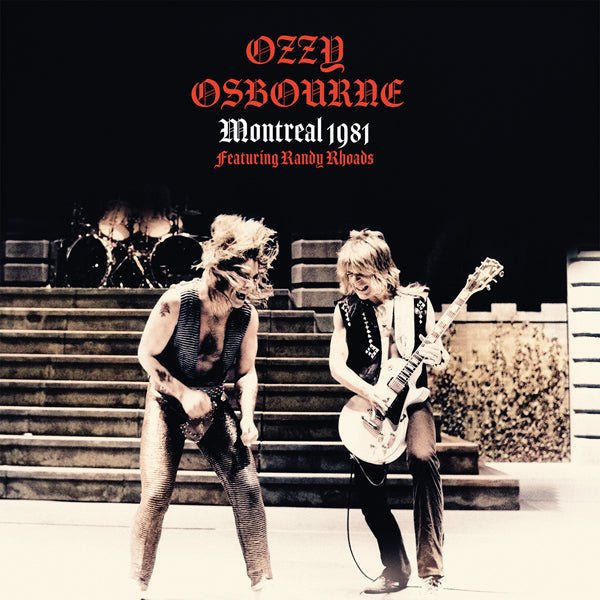 OZZY OSBOURNE MONTREAL 1981 VINYL LP - punk to funk heaven