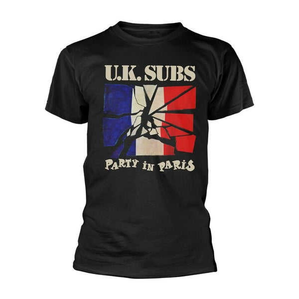PARTY IN PARIS by UK SUBS T-Shirt - punk to funk heaven