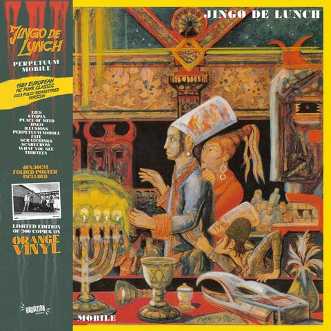 Perpetuum Mobile (Orange Vinyl) (+Obi Strip) (+Poster) Artist JINGO DE LUNCH Format:LP Label:RADIATION REISSUES - punk to funk heaven