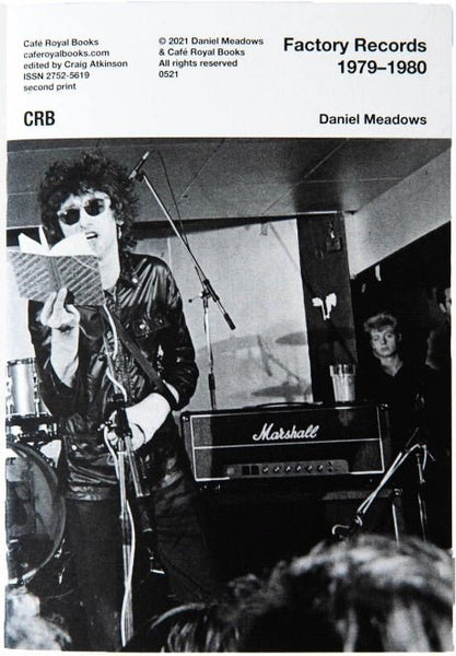 Photo Book by Daniel Meadows 'Captures early Factory Records 1979 - 1980 ft. Joy Division - punk to funk heaven