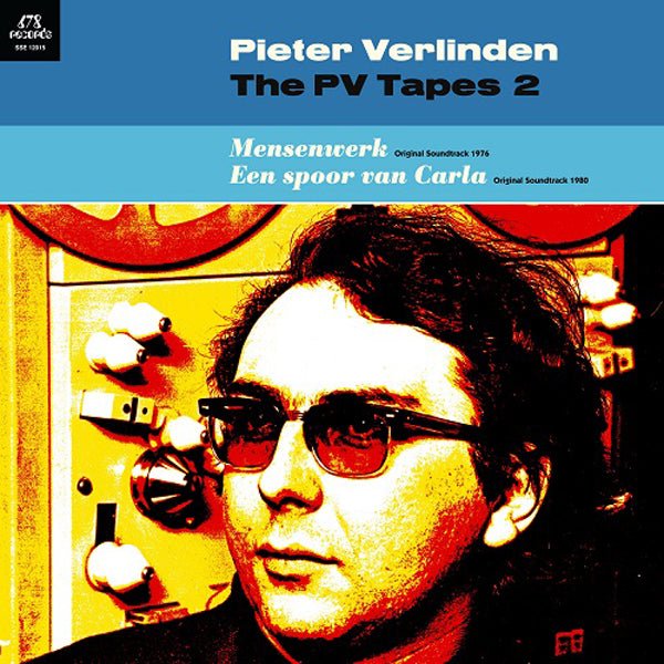 PIETER VERLINDEN PV TAPES 2: MENSENWERK/EEN SPOOR VAN CARLA VINYL LP - punk to funk heaven