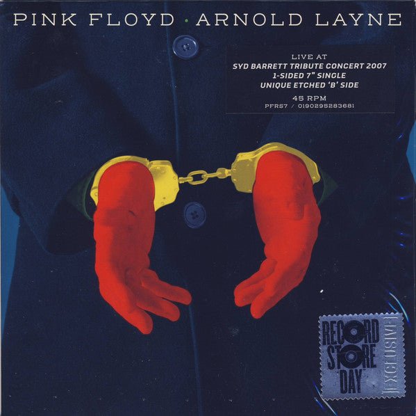 Pink Floyd ‎– Arnold Layne Vinyl, 7", 45 RPM, Single Sided, Single, Etched RSD 2021 - punk to funk heaven