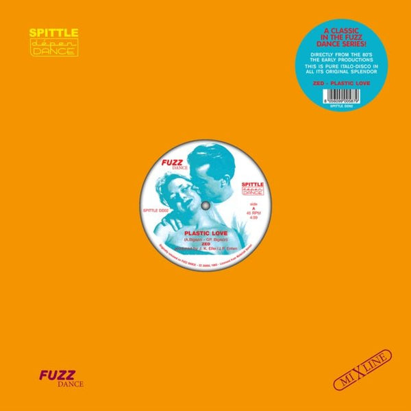 Plastic Love/Plastic Love (Instrumental Version) Artist Zed Format:Vinyl / 12" Single Label:Spittle Dependance Catalogue No:SPITTLEDD02 - punk to funk heaven