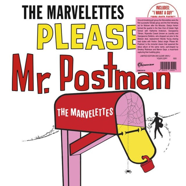 Please Mr. Postman (Clear Vinyl) Artist MARVELETTES Format:LP Label:DESTINATION MOON - punk to funk heaven