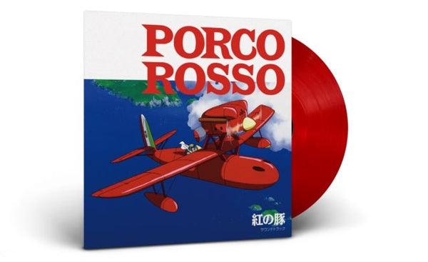 Porco Rosso - Original Soundtrack (Clear Red Vinyl) Artist JOE HISAISHI Format:LP Label:STUDIO GHIBLI RECORDS - punk to funk heaven