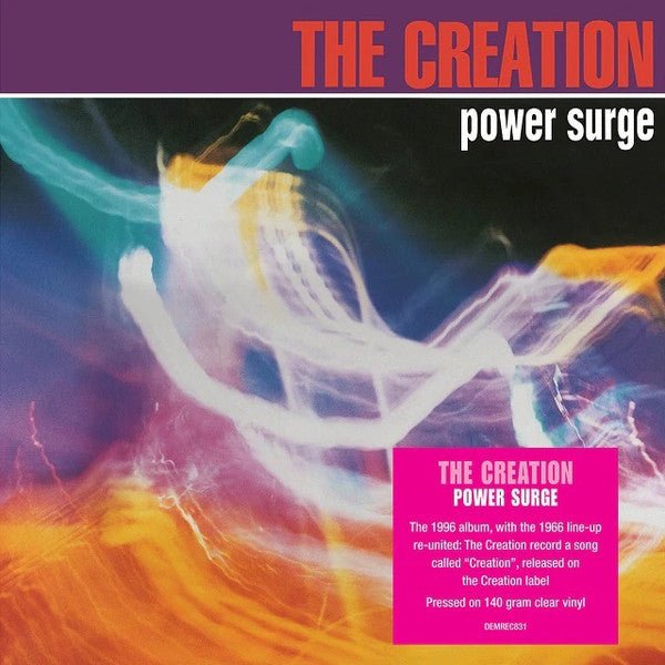 Power Surge Artist The Creation Format:Vinyl / 12" Album (Clear vinyl) - punk to funk heaven